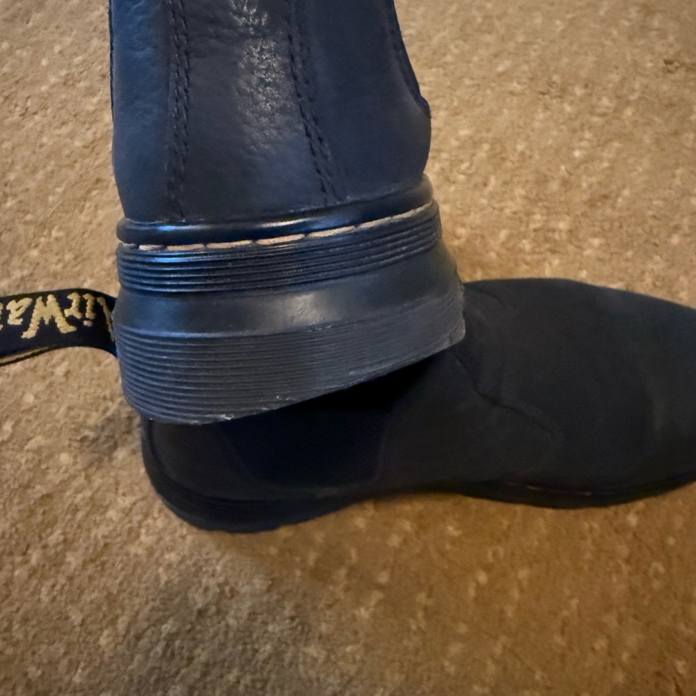 Dr. Martens HARDIE II LEATHER CHELSEA WORK BOOTS Black - Picture 9 of 10